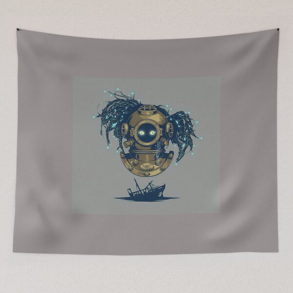 Item preview, Dark Pigtails Portrait Alt Style Shirt-18 designed and sold by AlyHamdy.