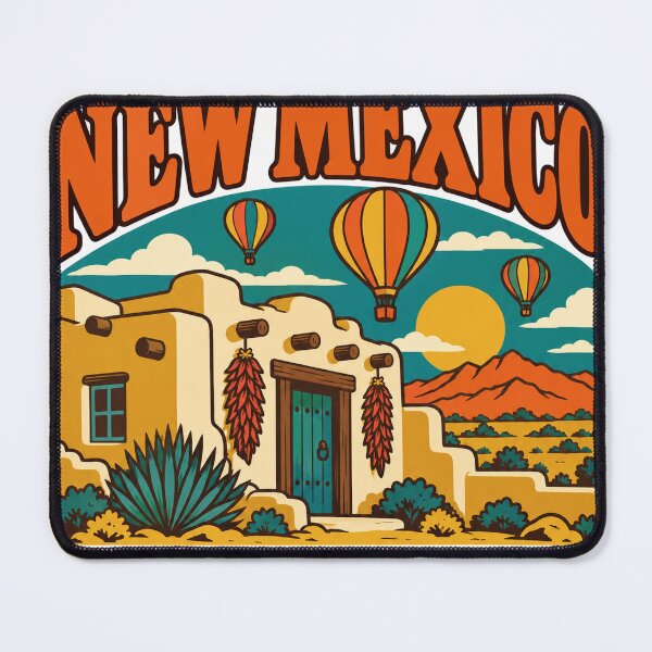 Item preview, New Mexico Gift - Land Of Enchantment designed and sold by RedRubyBubble.