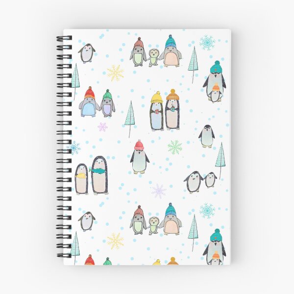 Item preview, Cute penguins hand drawn in watercolor and ink designed and sold by Boy and Belugee Studio.