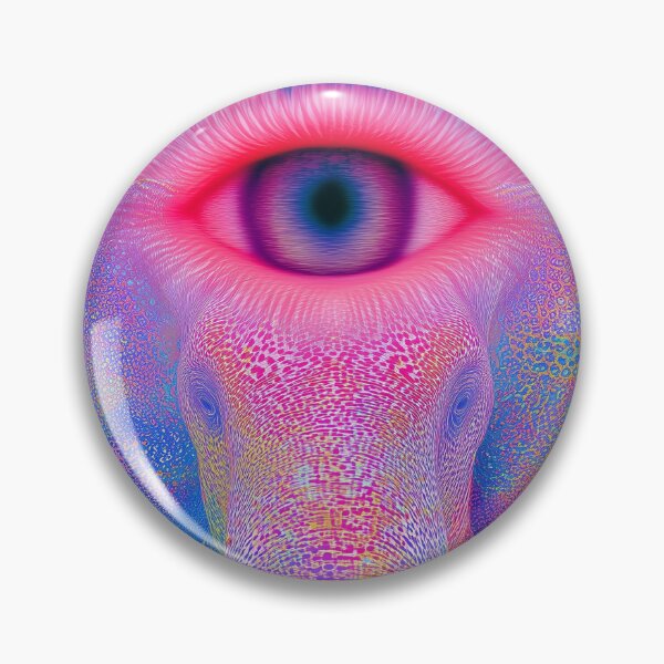 Item preview, The Elephant Third Eye Spirit designed and sold by MongLongStudio.