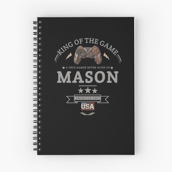 Item preview, Name Of Mason With Game Controller For Gamers Fans. designed and sold by KIDS FASHION.