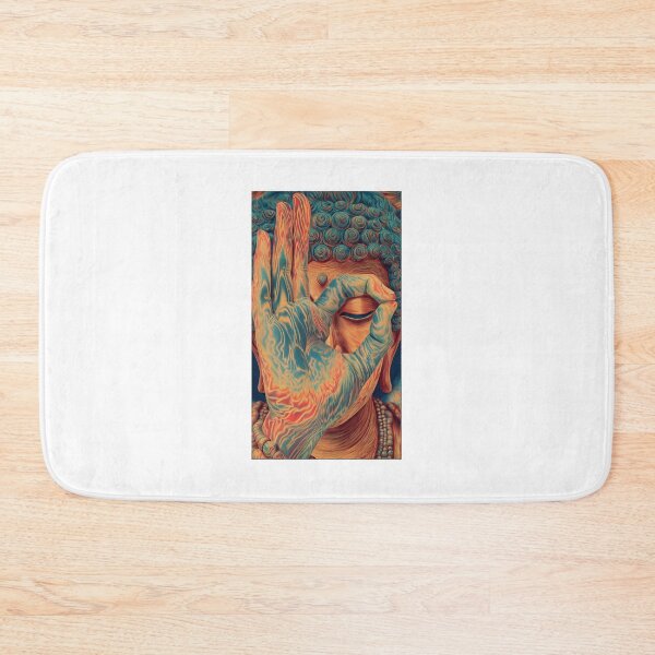 Item preview, The Open Palm Before A Curled-Hair Buddha designed and sold by MongLongStudio.