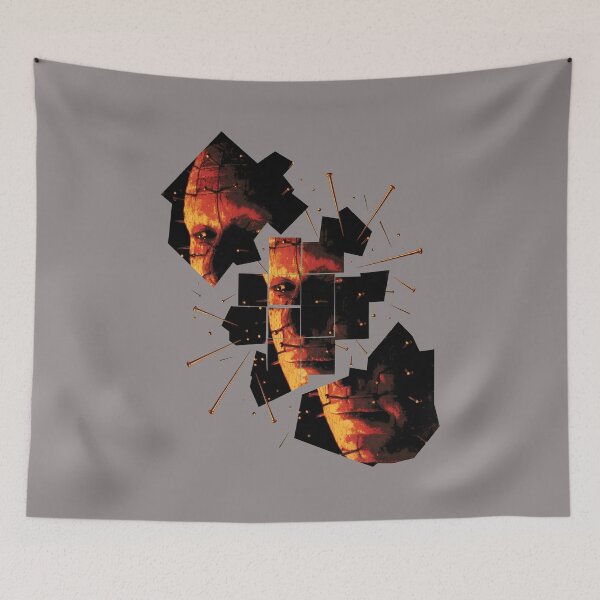 Item preview, Dark Pinhead Head Illustration Horror-75 designed and sold by KennyLangen.