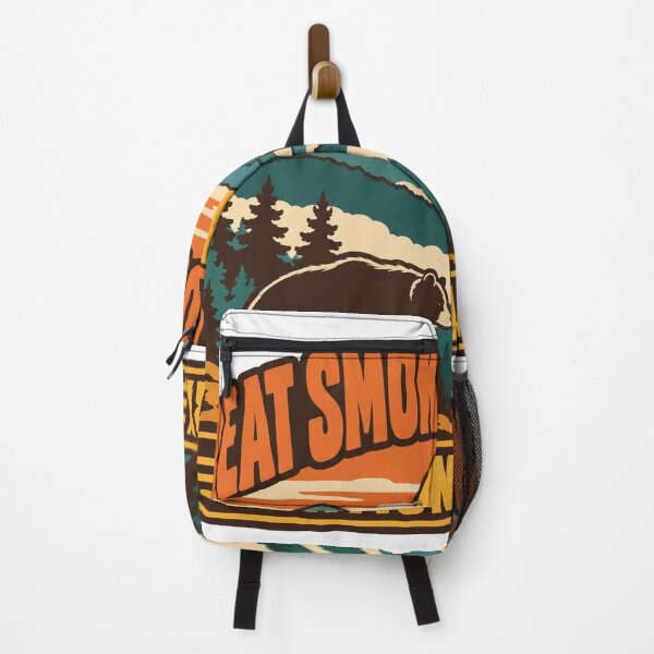 Item preview, Great Smoky Mountains National Park Gift - Retro Great Smoky Mountains Souvenir designed and sold by RedRubyBubble.