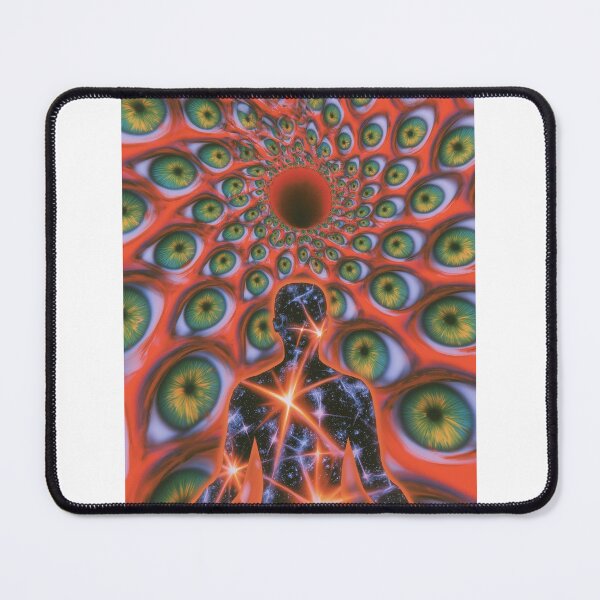 Item preview, The Starry Meditator In A Tunnel Of Eyes designed and sold by MongLongStudio.