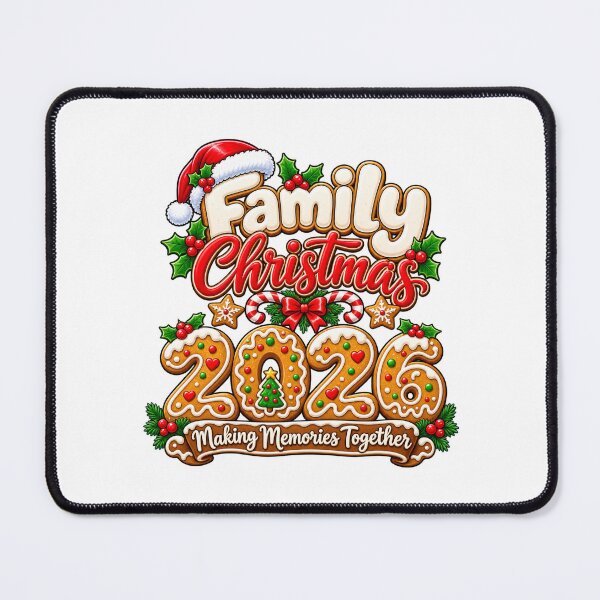 Item preview, Family Christmas 2026 Gingerbread Cookie Numbers designed and sold by skyartdesign.