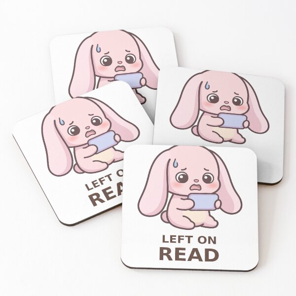 Item preview, Left on Read - Kawaii Bunny designed and sold by Visual Dept..