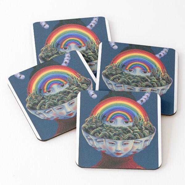 Item preview, The Eyeball Halo Over A Rainbow Mind designed and sold by MongLongStudio.