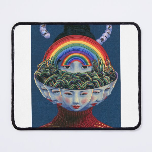 Item preview, The Eyeball Halo Over A Rainbow Mind designed and sold by MongLongStudio.