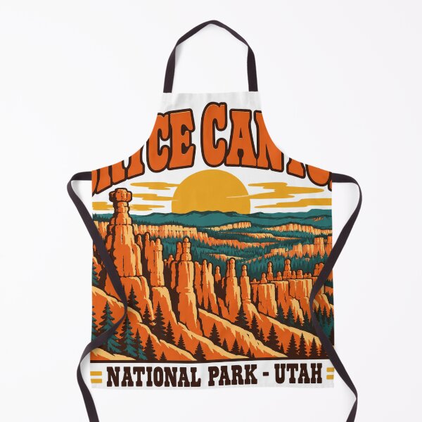 Item preview, Bryce Canyon National Park Gift - Retro Bryce Canyon Souvenir designed and sold by RedRubyBubble.