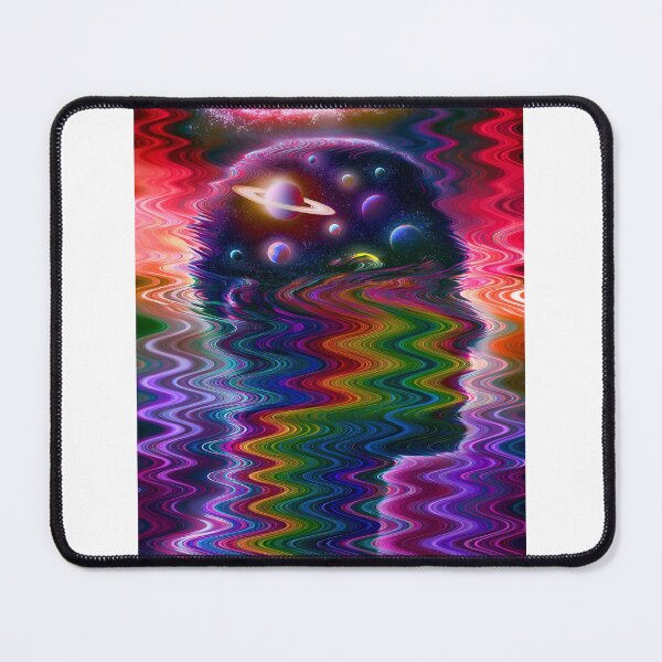 Item preview, Psychedelic Galaxy in Rainbow Waves designed and sold by MongLongStudio.
