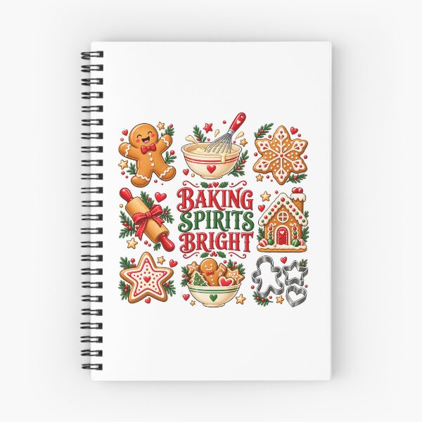 Item preview, Baking Spirits Bright Christmas Cookie Collage designed and sold by skyartdesign.