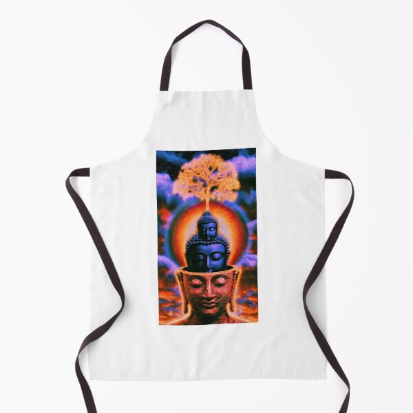 Item preview, Nested Buddhas Under a Flame Tree designed and sold by MongLongStudio.