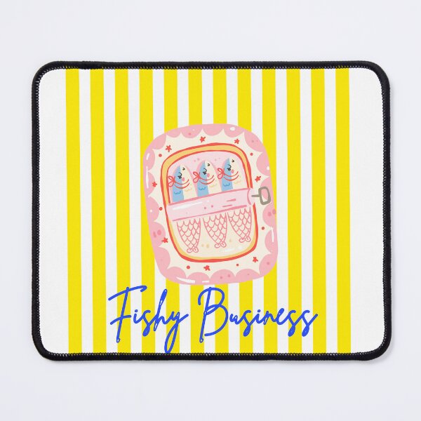 Item preview, Fishy Business.  Funny Shirt.  Funny Sticker.  Sardines Lover.  Fish Lover.  Good Food. designed and sold by ShrimpAndGrits.