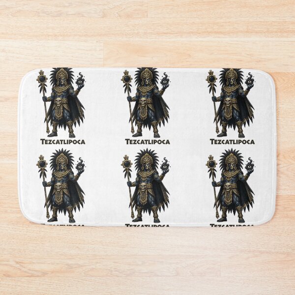 Item preview, Tezcatlipoca, the Mexica (Aztec) God of Night, Sorcery, and Destiny designed and sold by ArteTeoma.