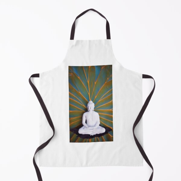 Item preview, White Buddha on a Lotus Halo designed and sold by MongLongStudio.