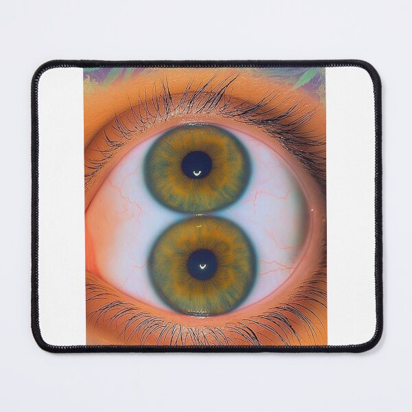 Item preview, Double Iris Eye in Flowering Leaves designed and sold by MongLongStudio.