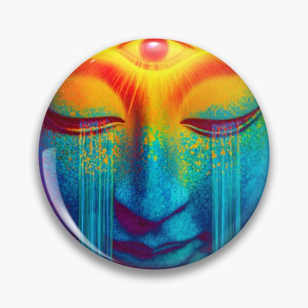 Item preview, Neon Third Eye Weeping Into Water designed and sold by MongLongStudio.