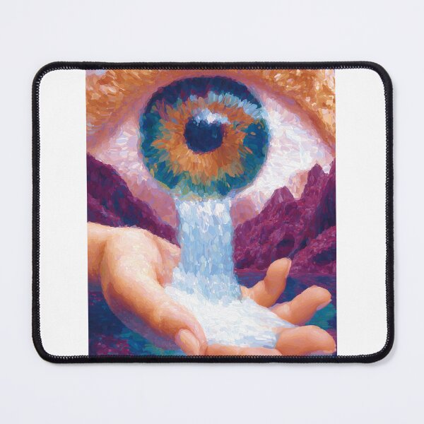 Item preview, Open Palm Catching a Waterfall Eye designed and sold by MongLongStudio.