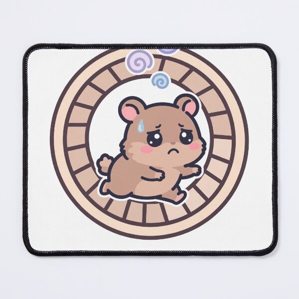 Item preview, Overthinking Olympics - Kawaii Hamster designed and sold by Visual Dept..