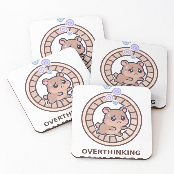 Item preview, Overthinking Olympics - Kawaii Hamster designed and sold by Visual Dept..