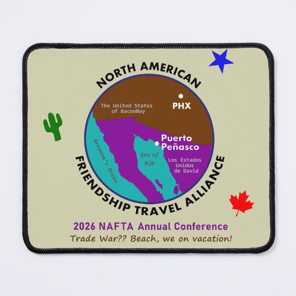 Item preview, North American Friendship Travel Alliance designed and sold by OctoberSpring.