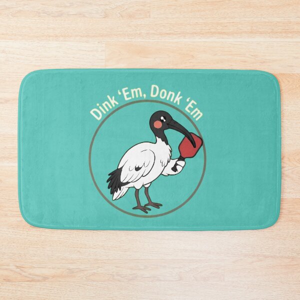 Item preview, Dink 'Em, Donk 'Em - Funny Ibis Pickleball Player Bin Chicken designed and sold by staph.
