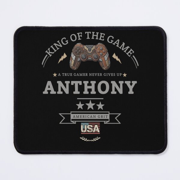 Item preview, Name Of Anthony With Game Controller For Gamers Fans. designed and sold by KIDS FASHION.