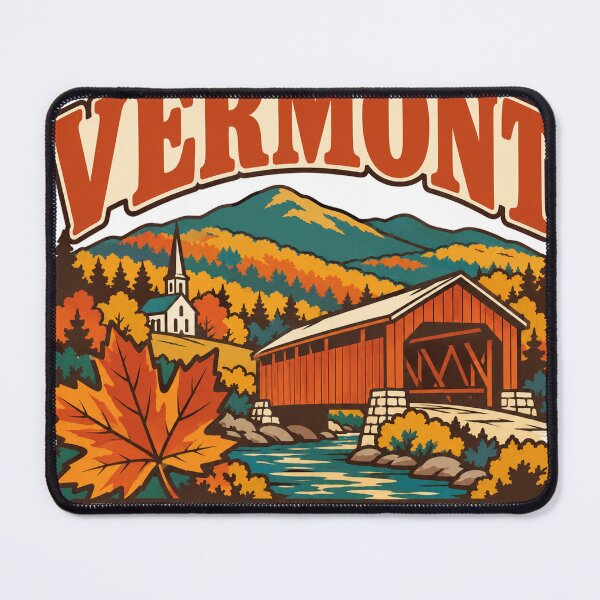 Item preview, Vermont Gift - Maple And Mountains designed and sold by RedRubyBubble.