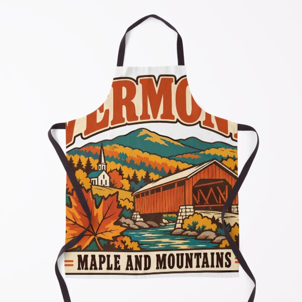Item preview, Vermont Gift - Maple And Mountains designed and sold by RedRubyBubble.