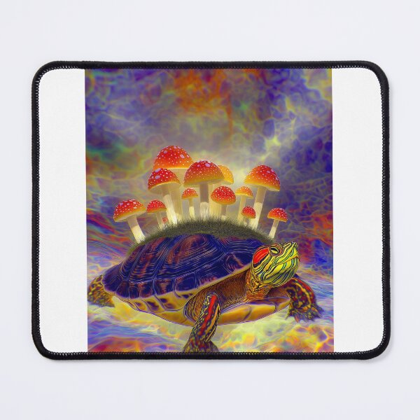 Item preview, Turtle Carrying a Mushroom Garden designed and sold by MongLongStudio.