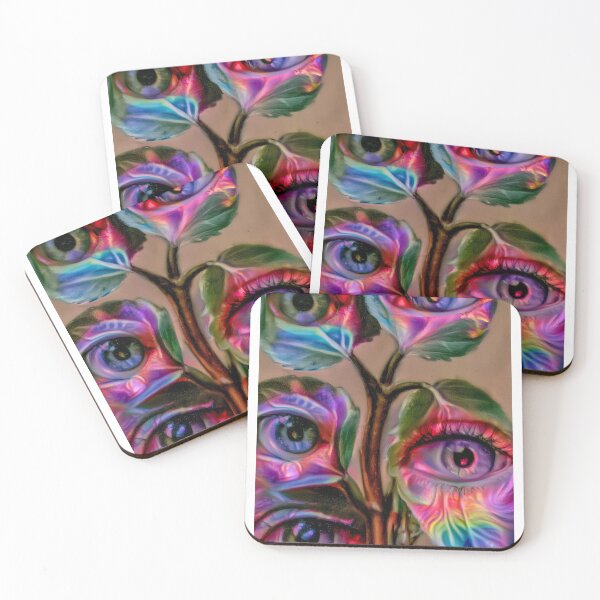Item preview, Five Eyes Growing on a Leafy Stem designed and sold by MongLongStudio.