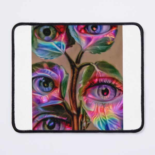 Item preview, Five Eyes Growing on a Leafy Stem designed and sold by MongLongStudio.