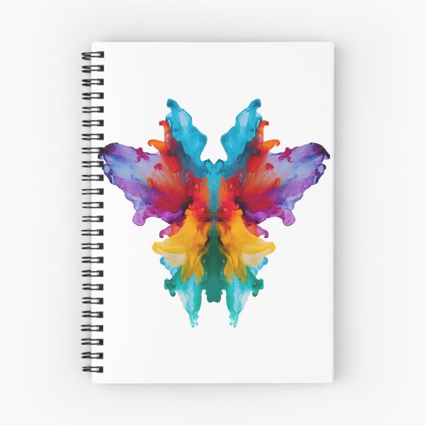 Item preview, Abstract Rainbow Blot designed and sold by Tickety Boo.