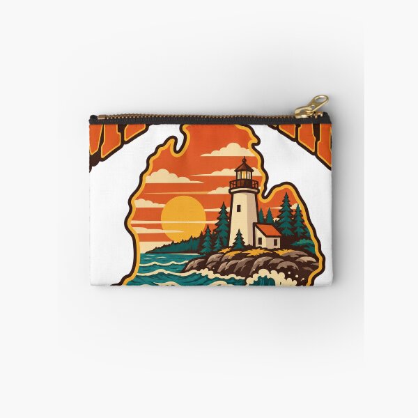 Item preview, Michigan Gift - Great Lakes State Of Mind designed and sold by RedRubyBubble.
