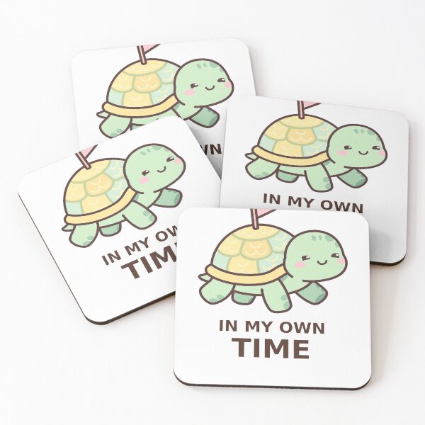 Item preview, In My Own Time - Kawaii Turtle designed and sold by Visual Dept..