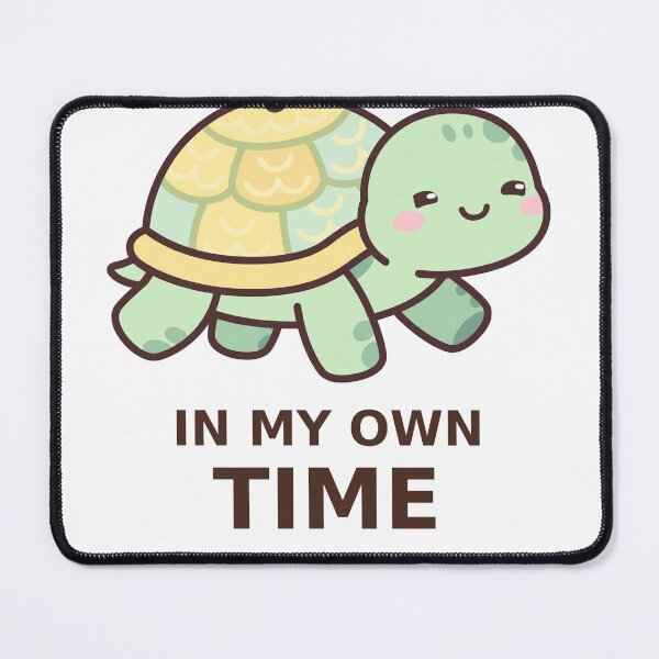 Item preview, In My Own Time - Kawaii Turtle designed and sold by Visual Dept..