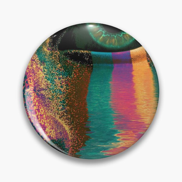 Item preview, Sunburst Eye Pouring a Color River designed and sold by MongLongStudio.