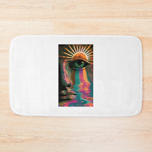 Item preview, Sunburst Eye Pouring a Color River designed and sold by MongLongStudio.