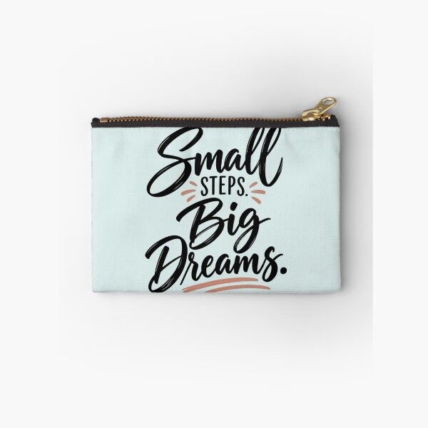 Item preview, Small Steps Big Dreams Motivational Quote designed and sold by MH Digital Studio .