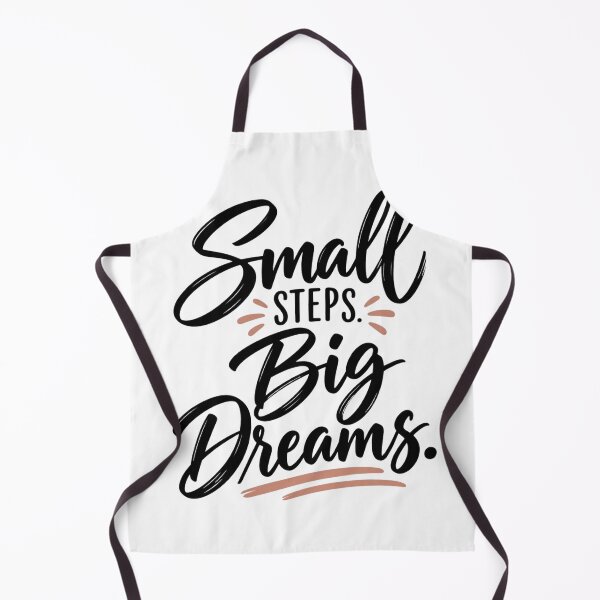 Item preview, Small Steps Big Dreams Motivational Quote designed and sold by MH Digital Studio .