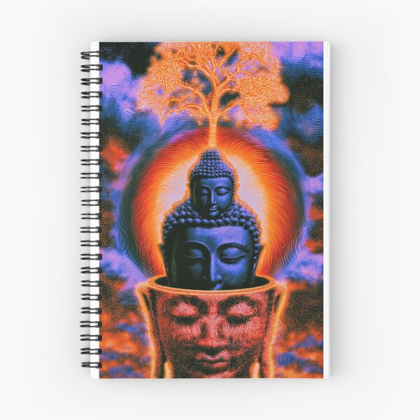 Item preview, Fire Tree Rising From Nested Buddha Heads designed and sold by MongLongStudio.