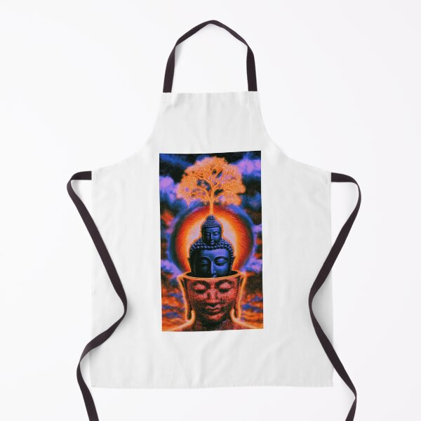 Item preview, Fire Tree Rising From Nested Buddha Heads designed and sold by MongLongStudio.