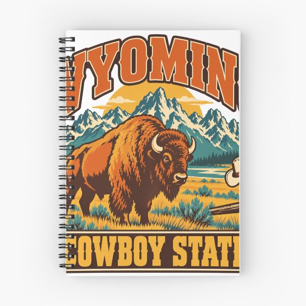 Item preview, Wyoming Gift - Cowboy State designed and sold by RedRubyBubble.