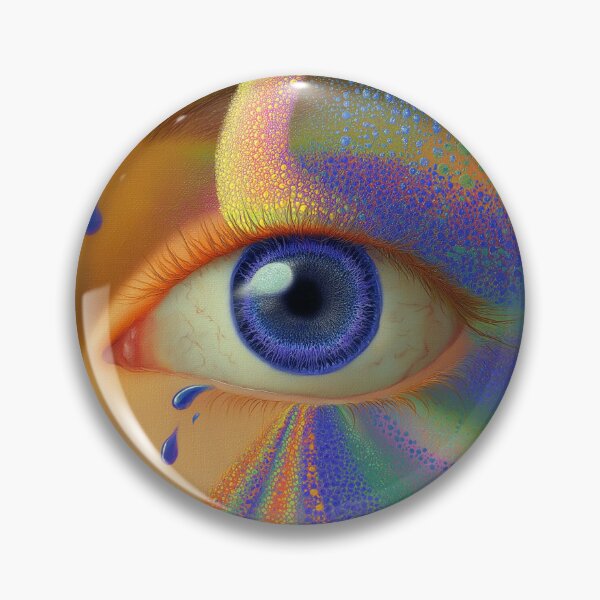 Item preview, Mushroom Growing From a Blue Eye designed and sold by MongLongStudio.