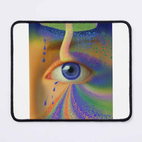 Item preview, Mushroom Growing From a Blue Eye designed and sold by MongLongStudio.