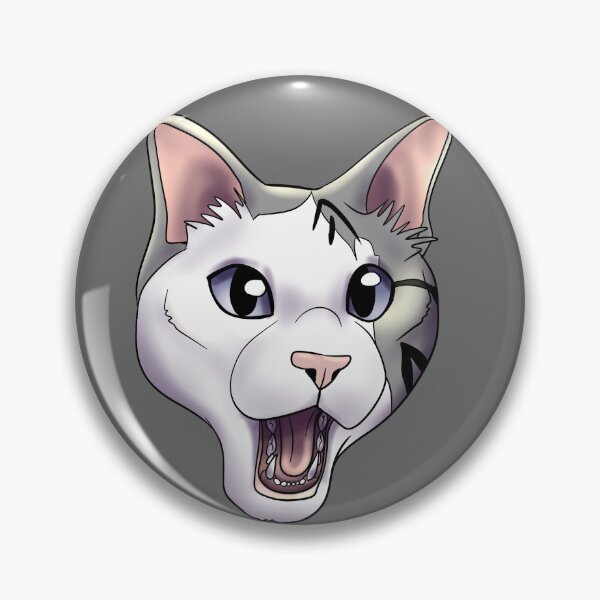 Item preview, Funny cat reaction sticker gasp designed and sold by GnomelyDragon.