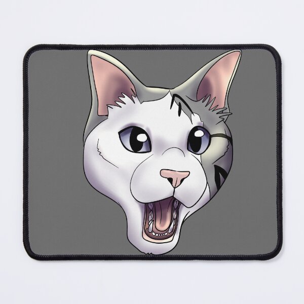 Item preview, Funny cat reaction sticker gasp designed and sold by GnomelyDragon.