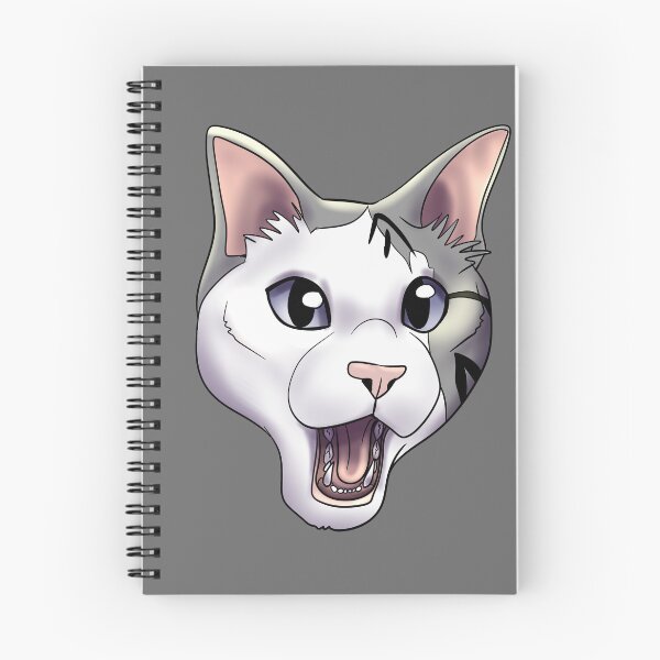Item preview, Funny cat reaction sticker gasp designed and sold by GnomelyDragon.
