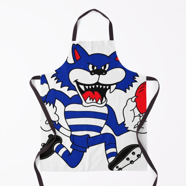 Item preview, The Mighty Cats Retro Logo Drawing designed and sold by Luke Foran Sports Art.
